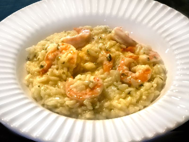 Risoto de Camarão