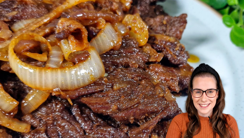 Bife Acebolado na Panela de Pressão